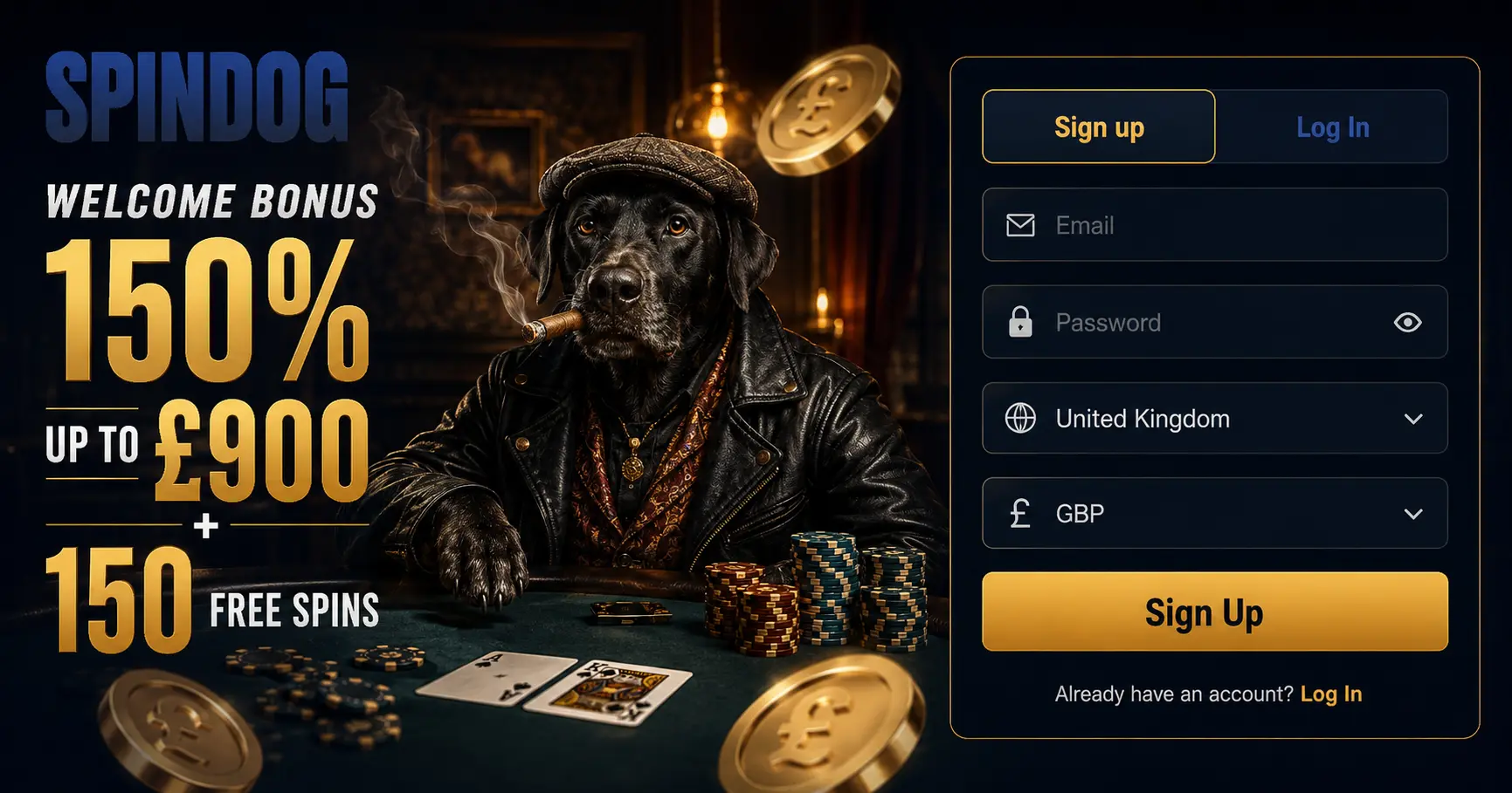 SpinDog Register 